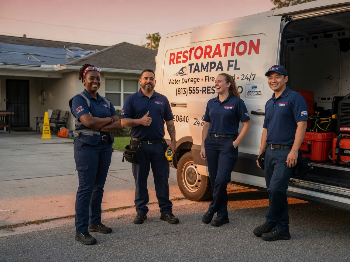 Water Damage Restoration company in Deforest, WI