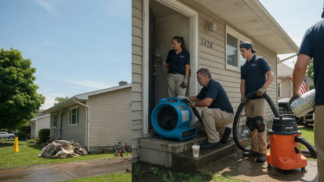 Water Damage Restoration in Deforest, WI near me